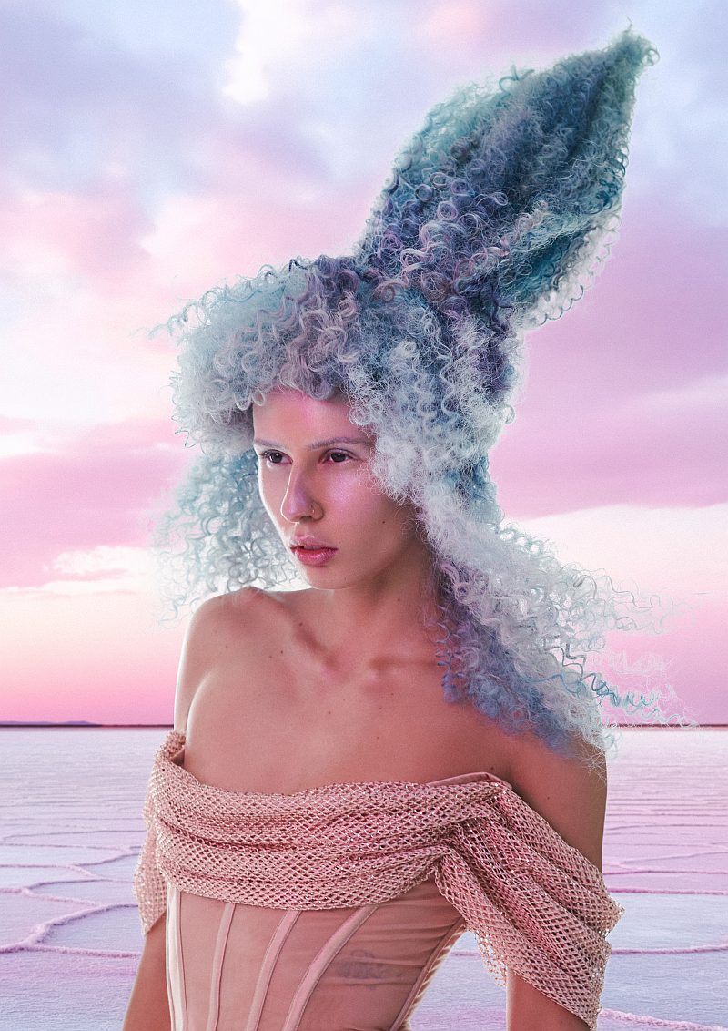 Avant Garde Tight Spiral Curl Sculptured Hair - Stephanie Bellairs - UTOPIES 4045 Collection